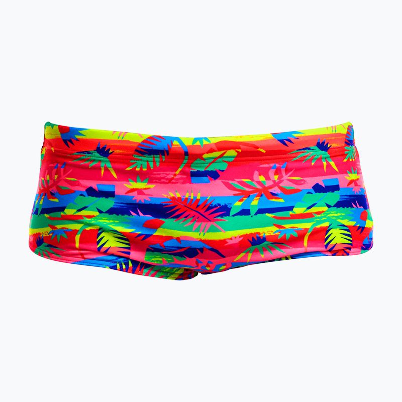 Bokserki pływackie męskie Funky Trunks Sidewinder Trunks free foliage