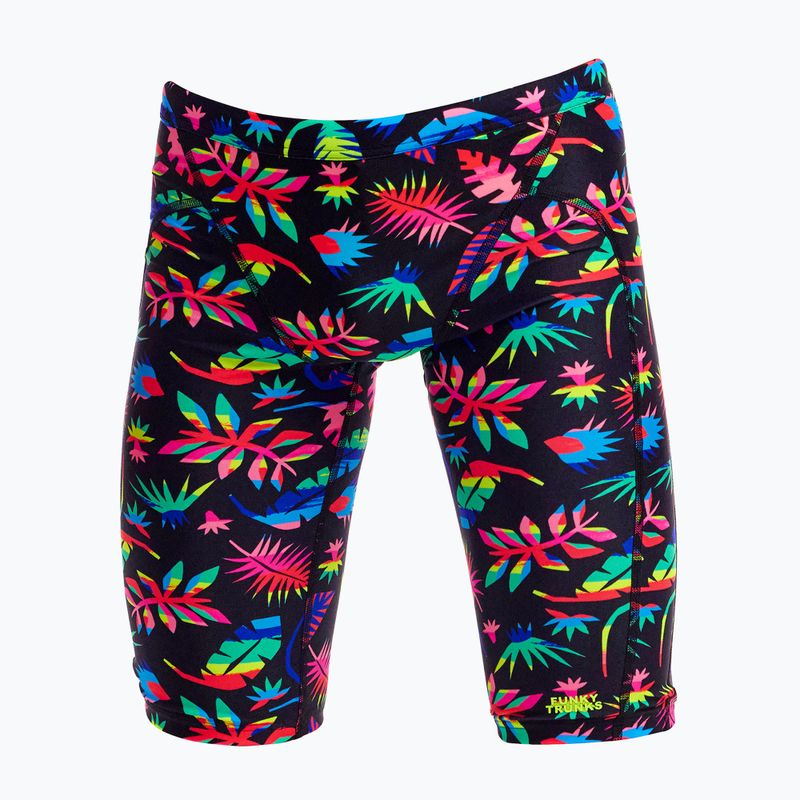 Jammery pływackie dziecięce Funky Trunks Training Jammers lost leaf 3