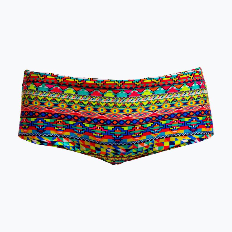 Bokserki pływackie męskie Funky Trunks Sidewinder Trunks packed up