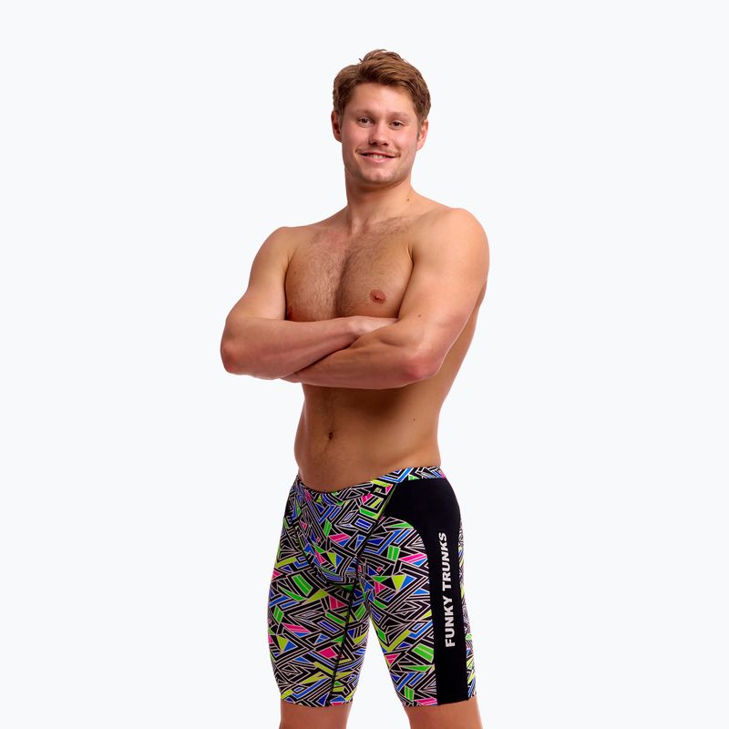 Jammery pływackie męskie Funky Trunks Training Jammers bits of peace 3