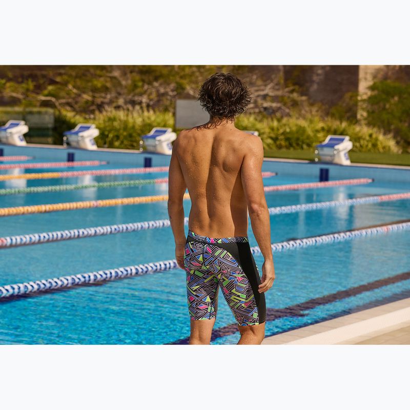 Jammery pływackie męskie Funky Trunks Training Jammers bits of peace 6