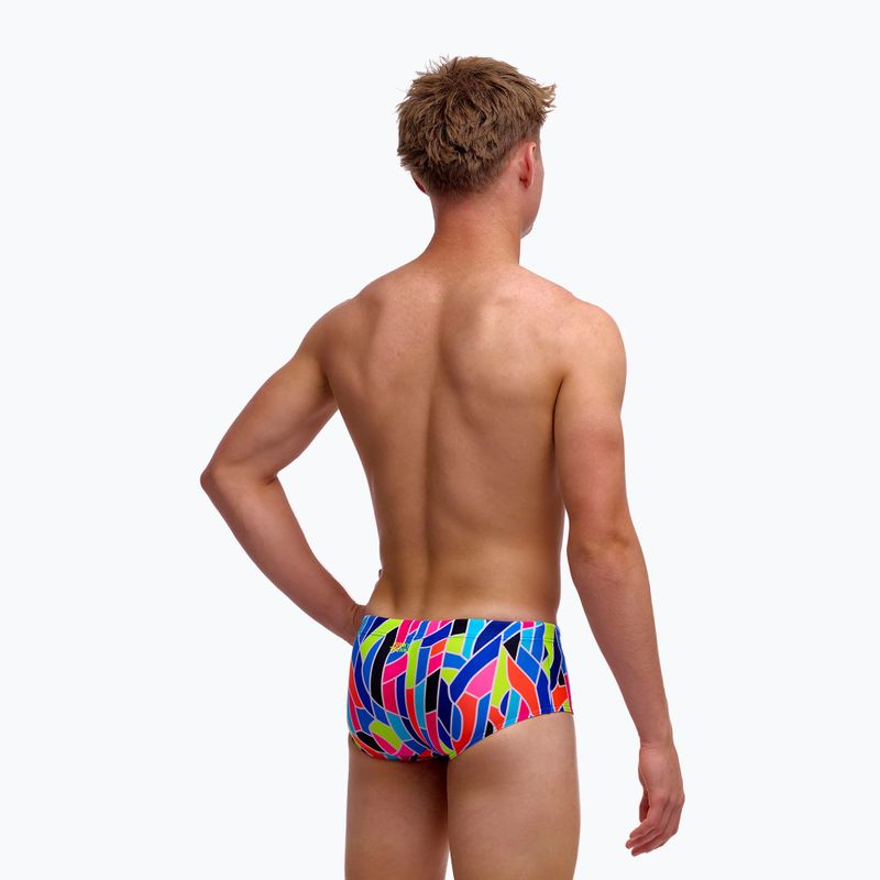 Bokserki pływackie dziecięce Funky Trunks Sidewinder Trunks fault lines 5