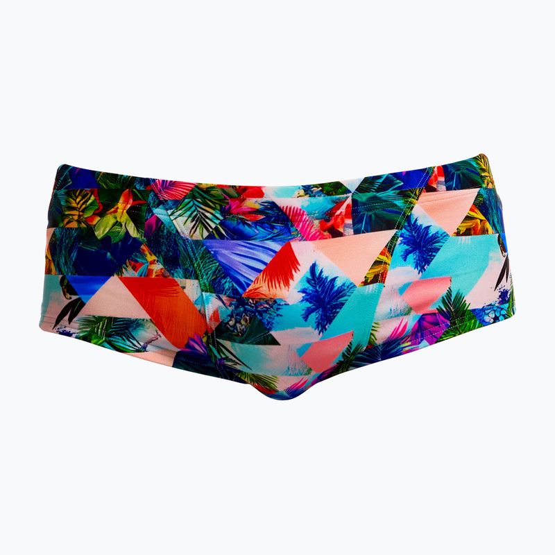 Bokserki pływackie męskie Funky Trunks Classic Trunks palm prism