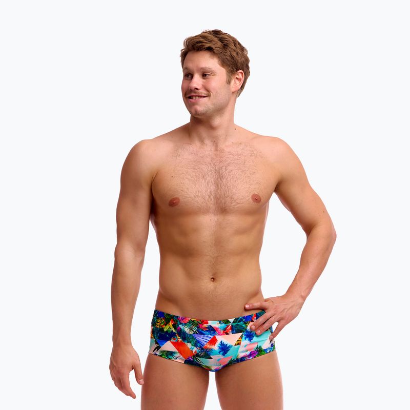 Bokserki pływackie męskie Funky Trunks Classic Trunks palm prism 3