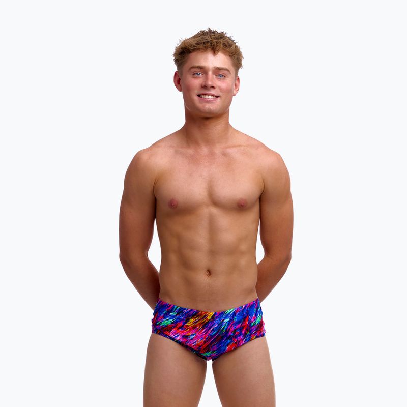 Bokserki pływackie dziecięce Funky Trunks Sidewinder Trunks big bang 3