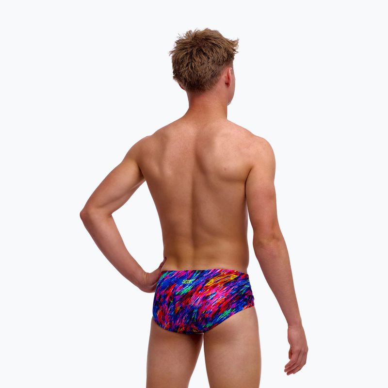 Bokserki pływackie dziecięce Funky Trunks Sidewinder Trunks big bang 5