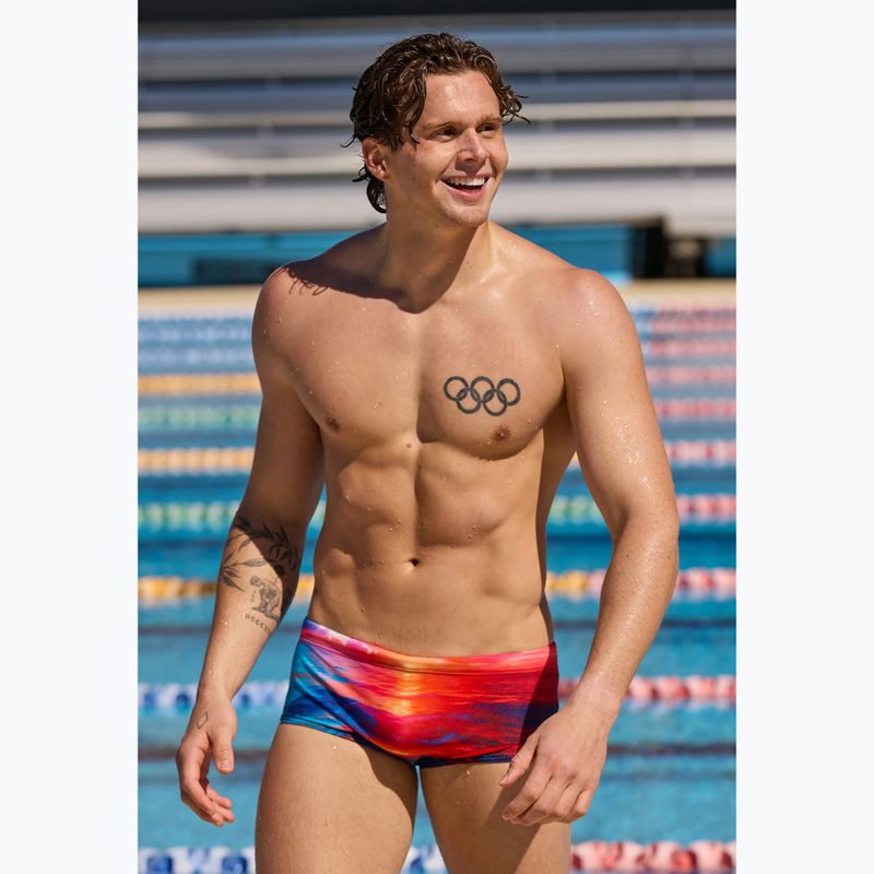 Bokserki pływackie męskie Funky Trunks Sidewinder Trunks sunset delight 6