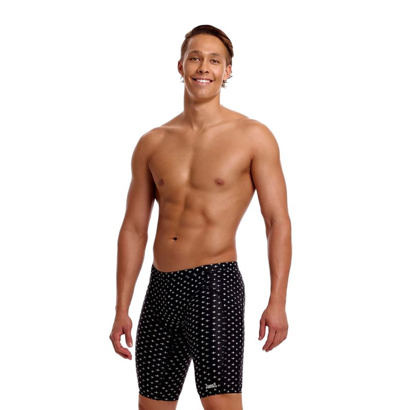 Jammery pływackie męskie Funky Trunks Training Jammers be positive 2