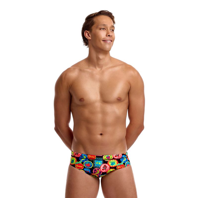 Slipy pływackie męskie Funky Trunks Classic Brief berry good 2