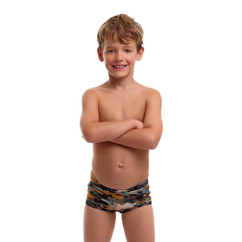 Bokserki kąpielowe chłopięce Funky Trunks Printed Trunks bilko baby 2