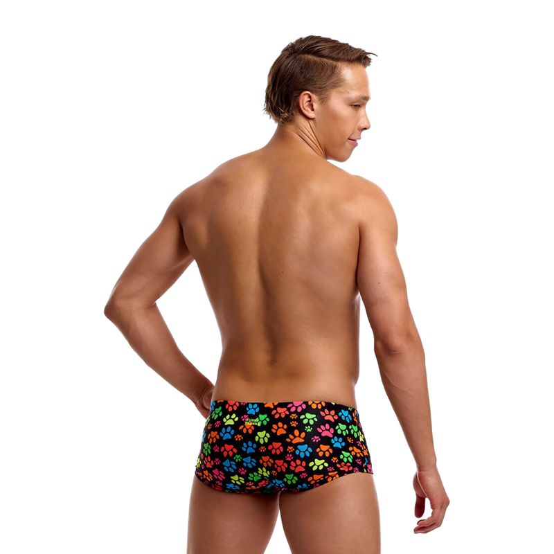 Bokserki pływackie męskie Funky Trunks Classic Trunks pawsome 3