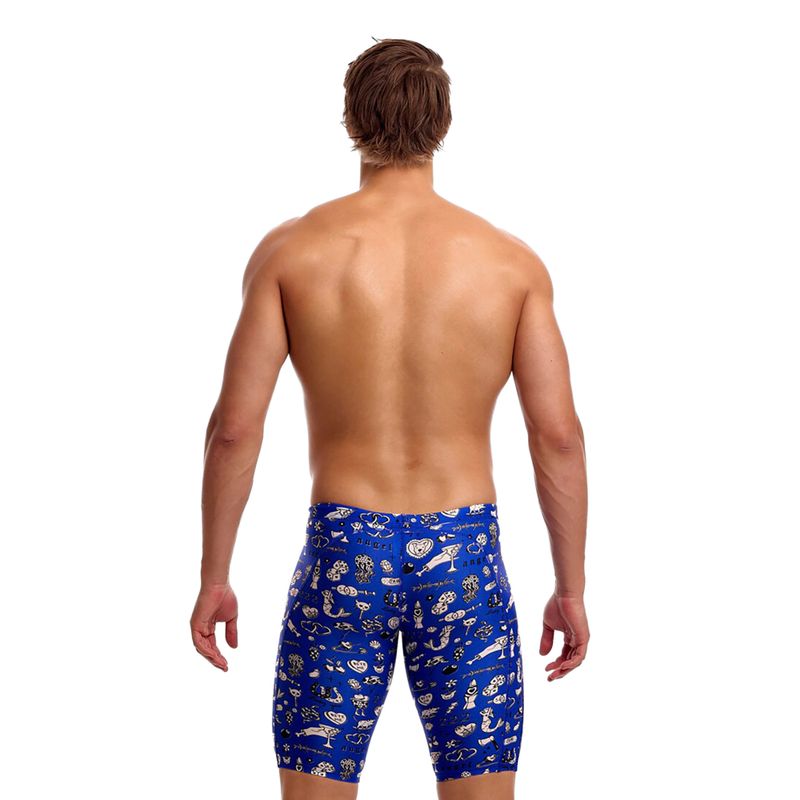 Jammery pływackie męskie Funky Trunks Training Jammers scratchy 2