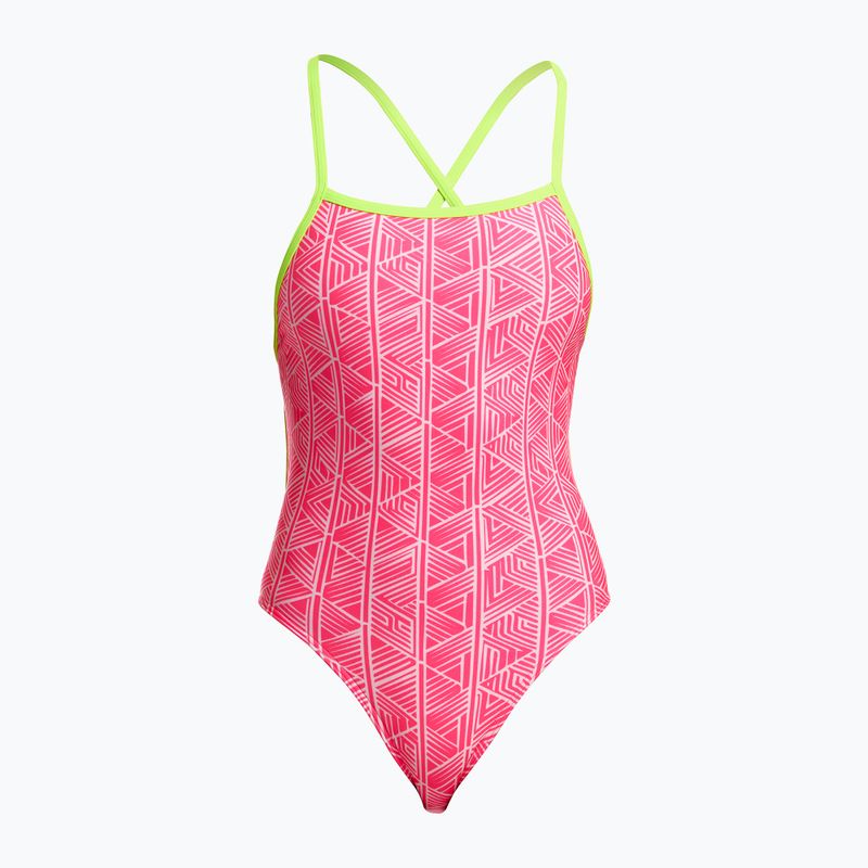 Strój pływacki jednoczęściowy damski Funkita Tie Me Tight One Piece sweet stack