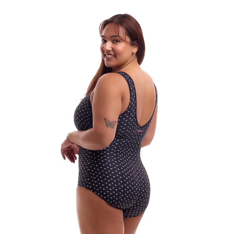 Strój pływacki jednoczęściowy damski Funkita Zip Front One Piece be positive 2