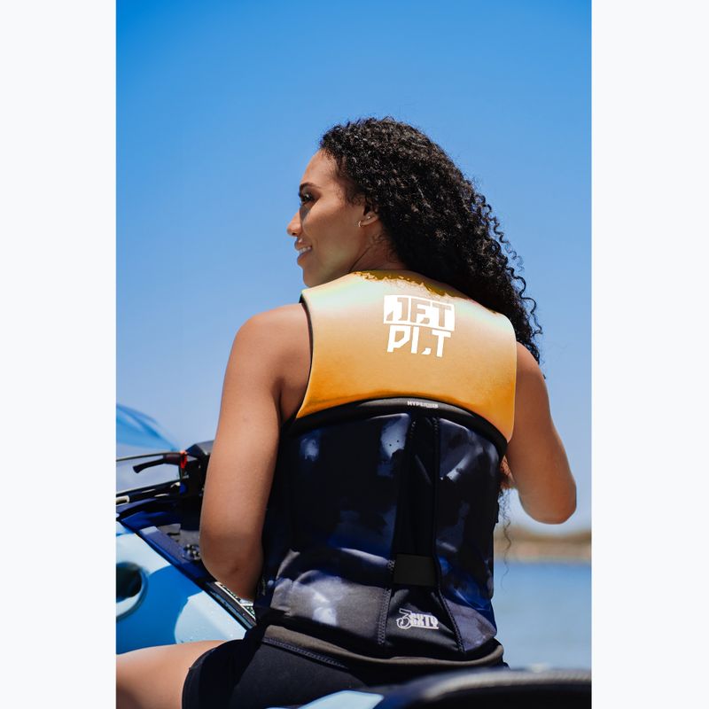 Kamizelka asekuracyjna Jetpilot 3Sxty Hyperflex S-Grip Eco L50 Vest charcoal/orange 3