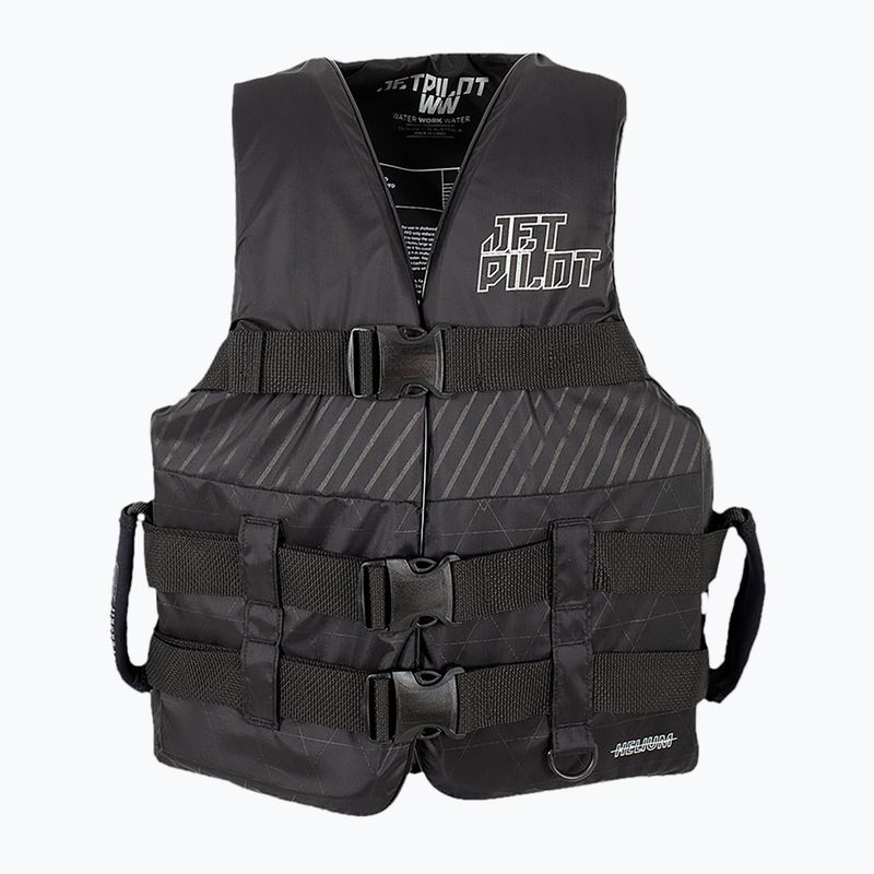 Kamizelka asekuracyjna męska Jetpilot Helium F/E Nylon Vest black/black