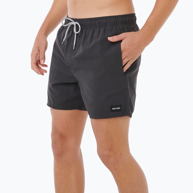 Szorty kąpielowe męskie Rip Curl Offset Volley black 5