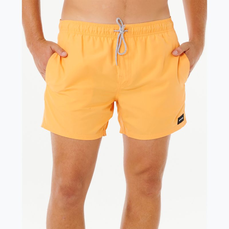 Szorty kąpielowe męskie Rip Curl Offset Volley bright orange 3