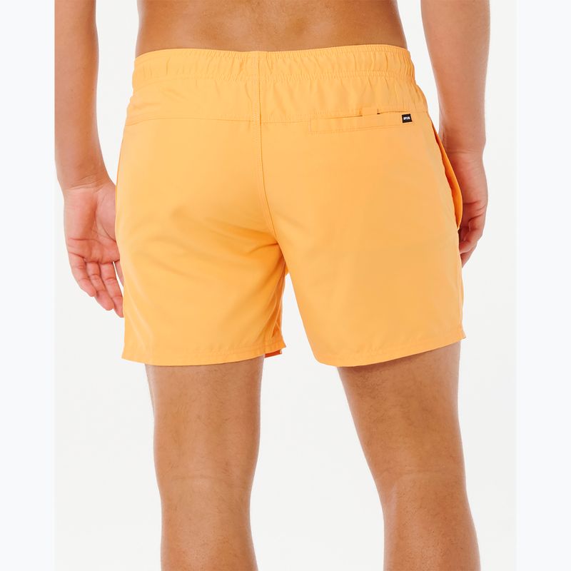 Szorty kąpielowe męskie Rip Curl Offset Volley bright orange 2