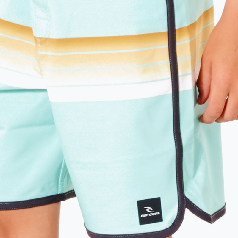 Szorty kąpielowe dziecięce Rip Curl Mirage Surf Revival washed aqua 10