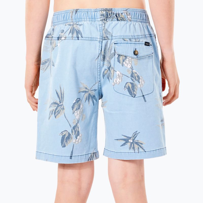 Szorty kąpielowe dziecięce Rip Curl Orb Volley light blue 7