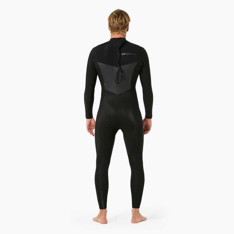 Pianka do pływania męska Rip Curl Dawn Patrol 4/3 mm Back Zip black 3