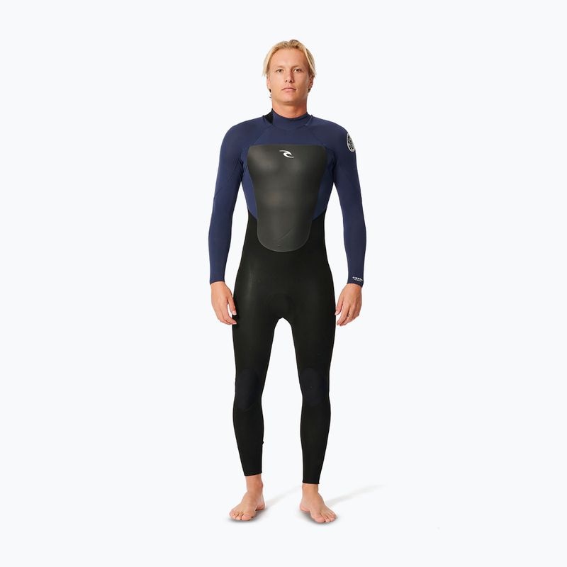 Pianka do pływania męska Rip Curl Omega 3/2 mm Back Zip slate