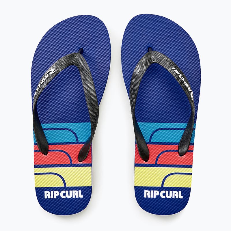 Japonki męskie Rip Curl Surf Revival Logo Open Toe black/blue 11