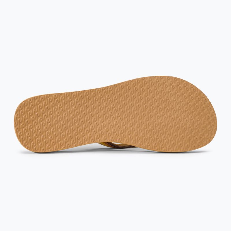 Japonki damskie Rip Curl Freedom Bloom Open Toe gold 4