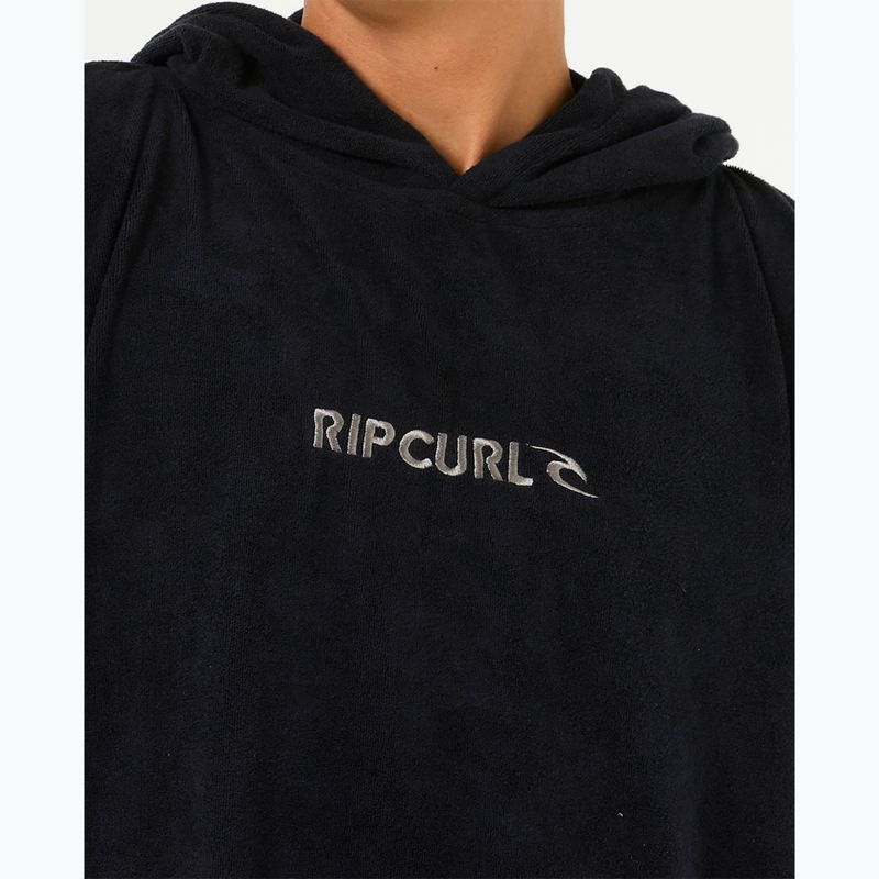 Ponczo męskie Rip Curl Brand Hooded black/grey 7