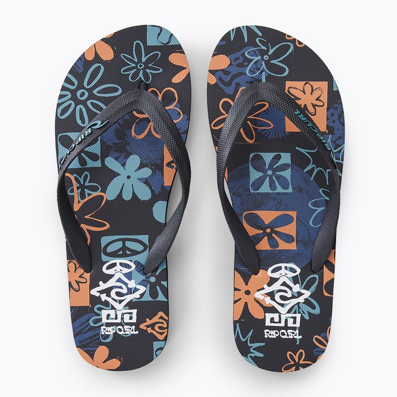 Japonki męskie Rip Curl SWC Bloom Open Toe dark navy 10