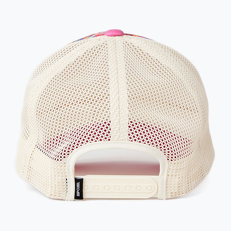 Czapka z daszkiem damska Rip Curl Mixed Yardage Trucker pink 2