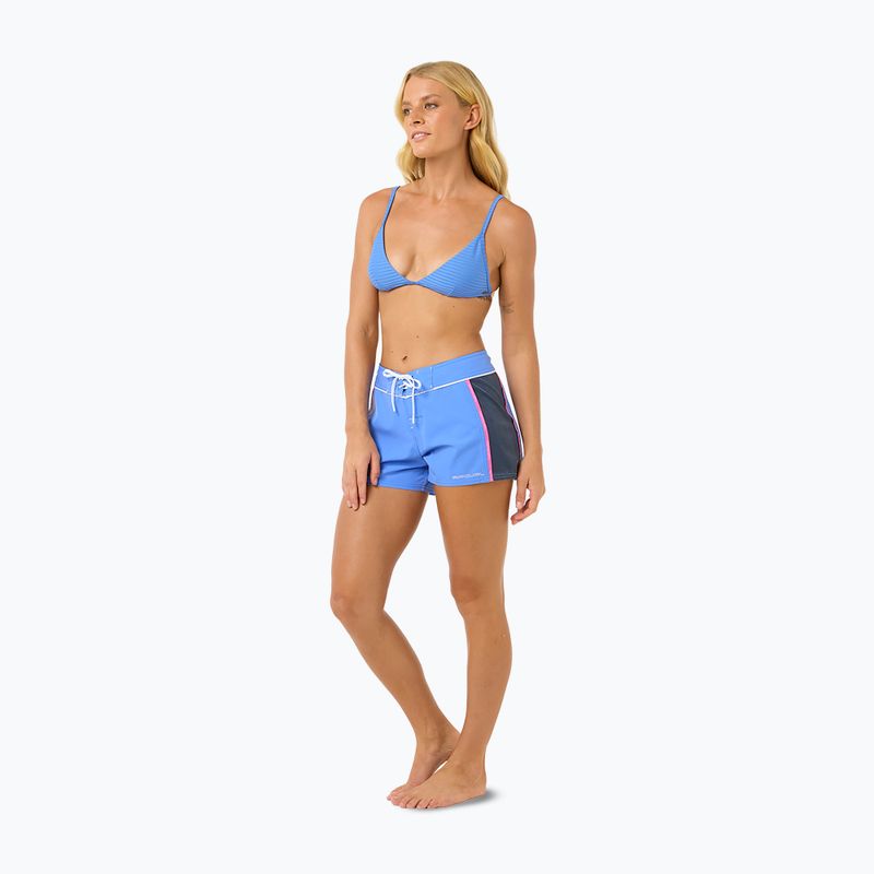 Szorty kąpielowe damskie Rip Curl Las Dalias Performance 3" blue 2
