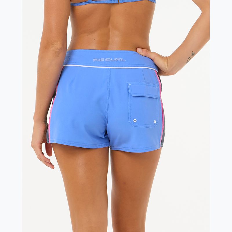 Szorty kąpielowe damskie Rip Curl Las Dalias Performance 3" blue 10