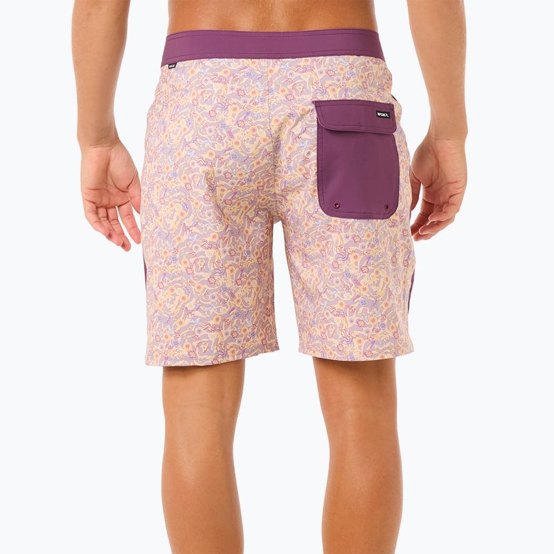 Szorty kąpielowe męskie Rip Curl Mirage Floral Reef smokey grape 10
