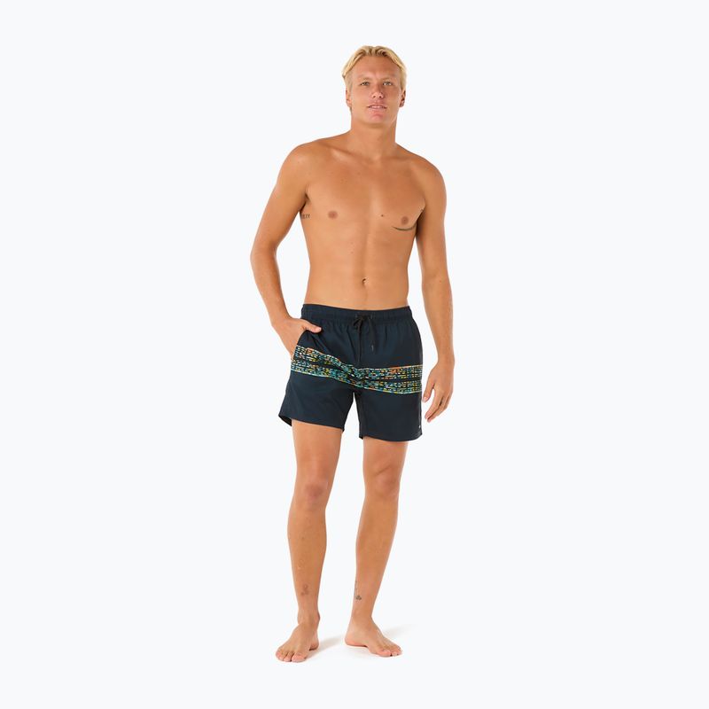 Szorty kąpielowe męskie Rip Curl Framed Volley navy 9