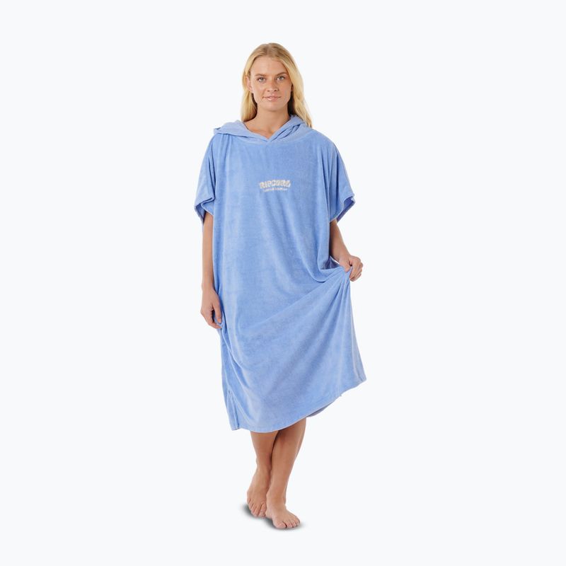 Ponczo damskie Rip Curl Classic Surf Hooded blue