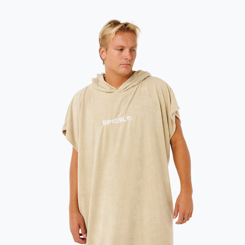 Ponczo męskie Rip Curl Brand Hooded khaki 5