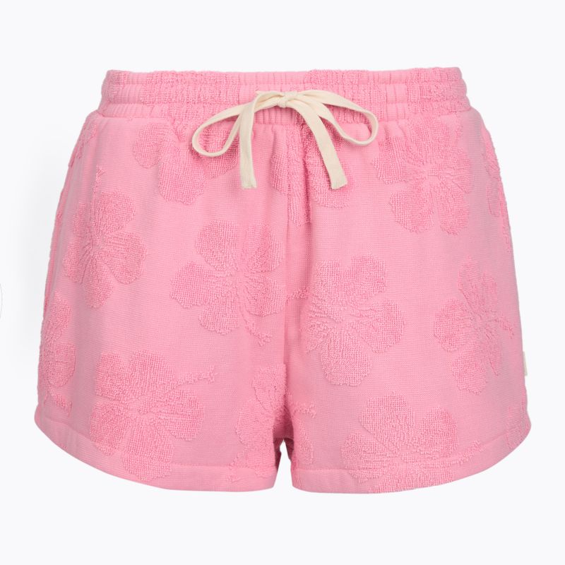 Spodenki damskie Rip Curl Paradise Terry Beach Short pink