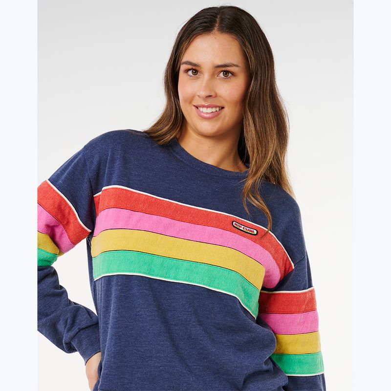 Bluza damska Rip Curl Surf Revival Relaxed Crew dark navy 5