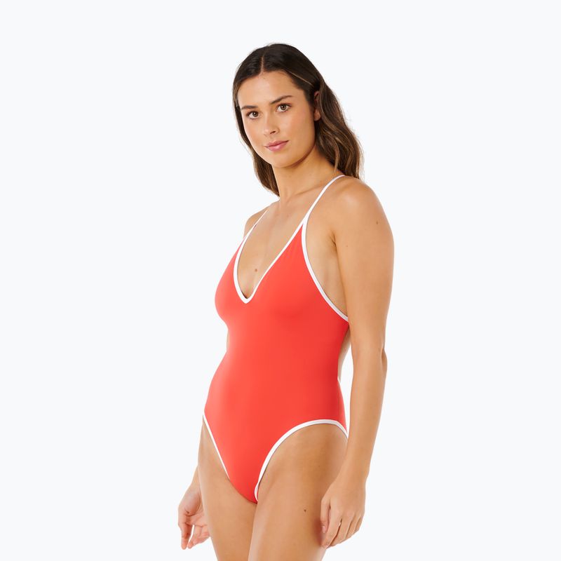 Strój kąpielowy jednoczęściowy damski Rip Curl Classic Surf red 4