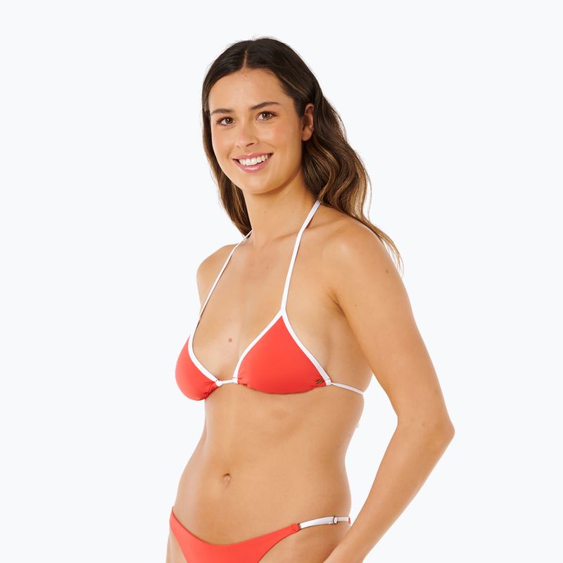 Góra od stroju kąpielowego Rip Curl Classic Surf Sliding Tri red 4