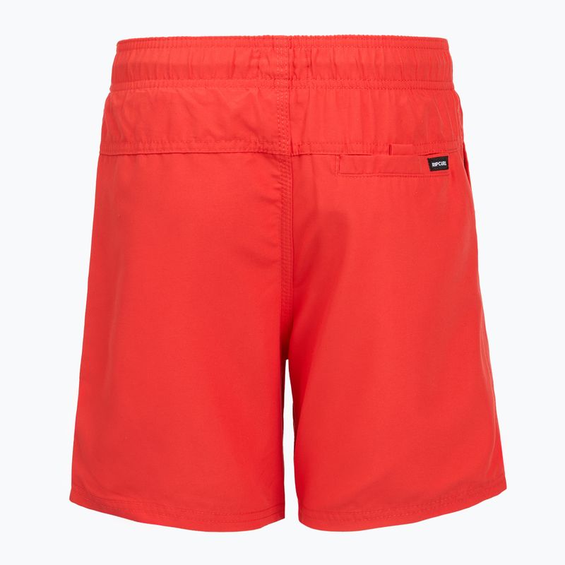 Szorty kąpielowe dziecięce Rip Curl Offset Volley red 8