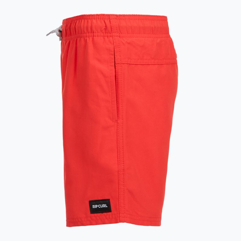Szorty kąpielowe dziecięce Rip Curl Offset Volley red 9