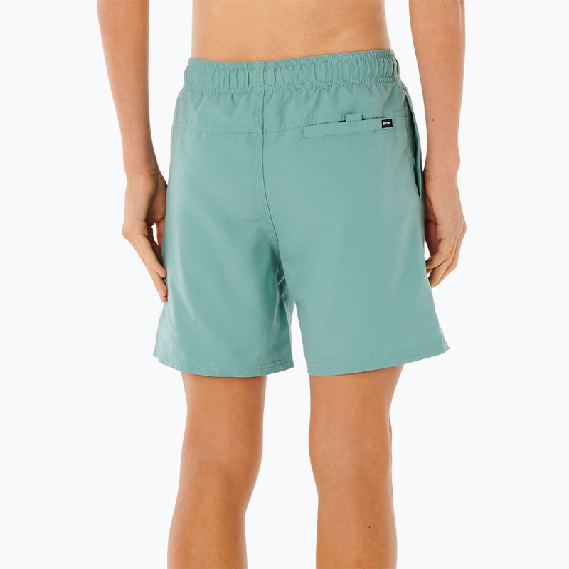 Szorty kąpielowe dziecięce Rip Curl Offset Volley blue lagoon 2