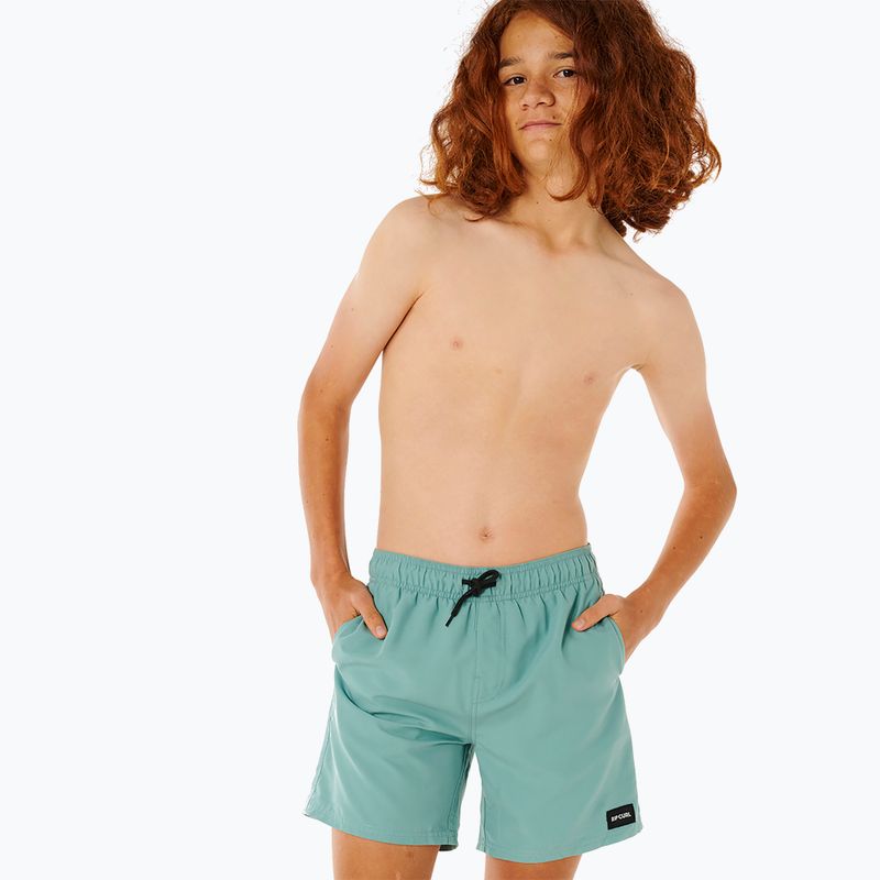 Szorty kąpielowe dziecięce Rip Curl Offset Volley blue lagoon 3