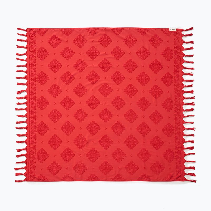 Ręcznik Rip Curl Mixed Jacquard Jumbo Towel red