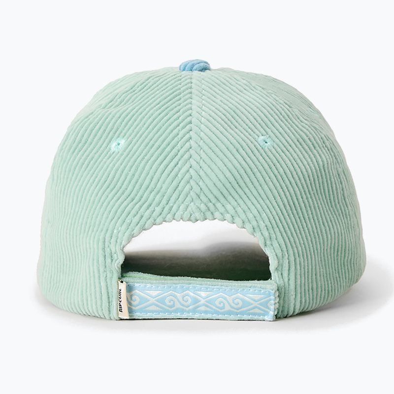 Czapka z daszkiem damska Rip Curl Icons Cord Cap vintage mint/blue 3