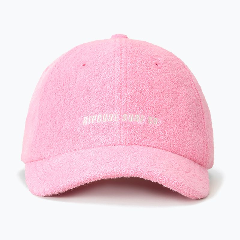 Czapka z daszkiem damska Rip Curl Mixed Terry Cap pink