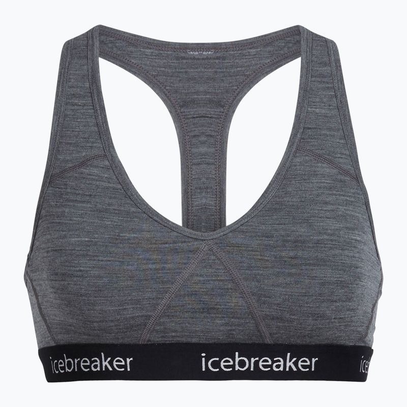 Biustonosz termoaktywny icebreaker Sprite Racerback gritstone 7